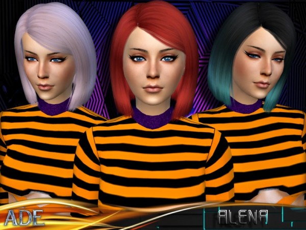  The Sims Resource: Ade   Alena hairstyle
