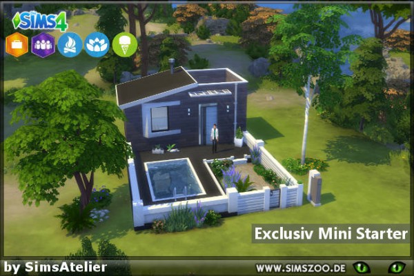  Blackys Sims 4 Zoo: Exclusiv Mini Starter by Sims Atelier