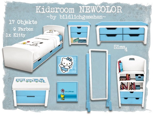  Akisima Sims Blog: Kidsroom Newcolor