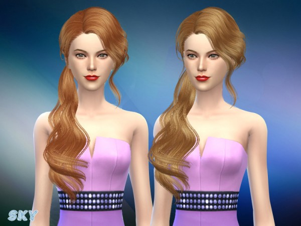  The Sims Resource: Skysims hairstyle 086 any
