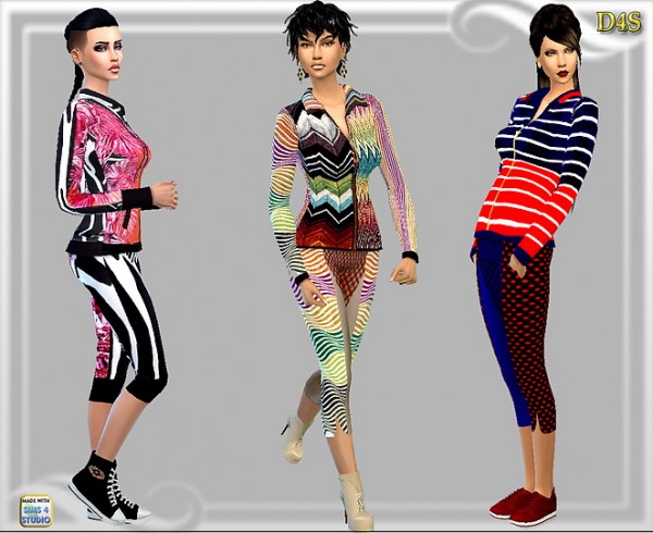  Dreaming 4 Sims: Spring fit top and bottoms