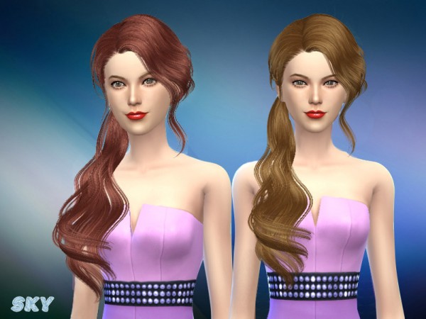 The Sims Resource: Skysims hairstyle 086 any