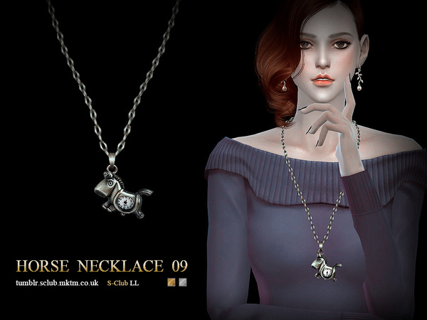  The Sims Resource: Necklace N09 by S Club