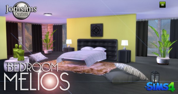  Jom Sims Creations: MELIOS bedroom
