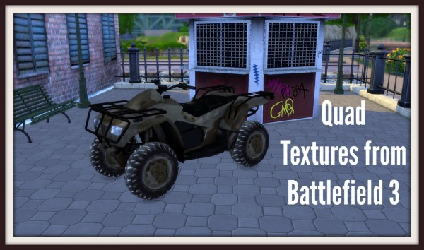  Dinha Gamer: Quad Textures from Battlefield 3