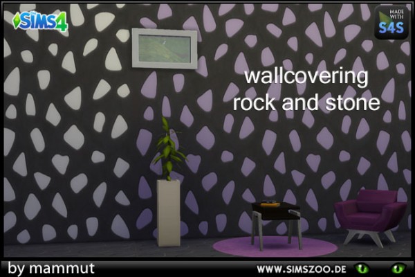  Blackys Sims 4 Zoo: Spotty walls by mammut