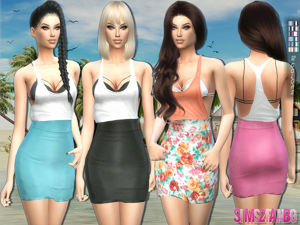  The Sims Resource: 136   Summer outfit by sims2fanbg