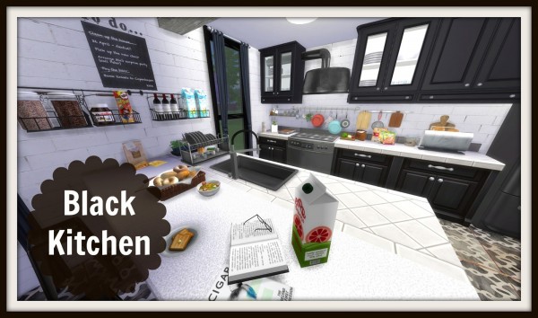  Dinha Gamer: Black Kitchen