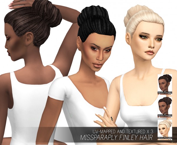  Miss Paraply: Finley hairstyle retextured