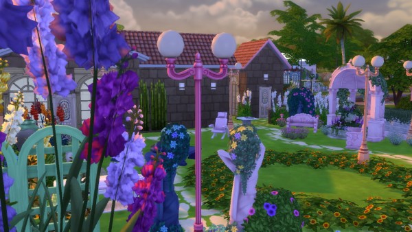  Sims My Homes: Spa Romantica