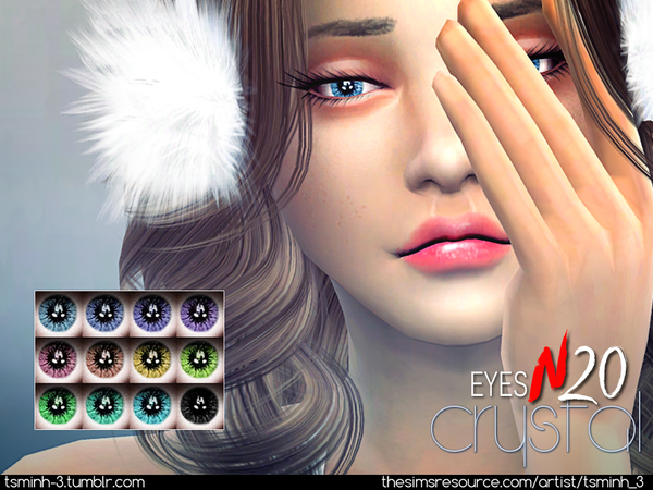  The Sims Resource: Crystal Eyes by tsminh 3