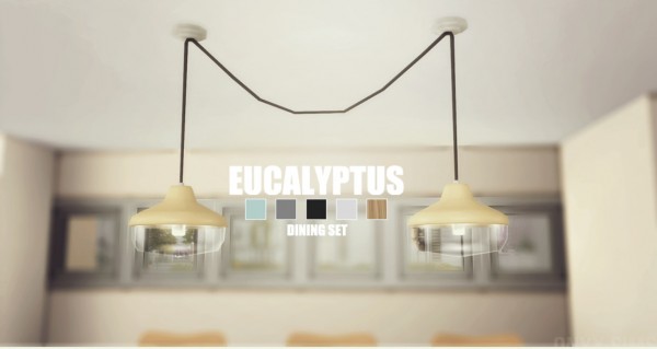  Onyx Sims: Eucalyptus Diningroom