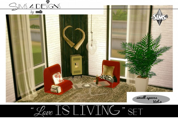  Sims 4 Designs: Valentines Love is Living Set