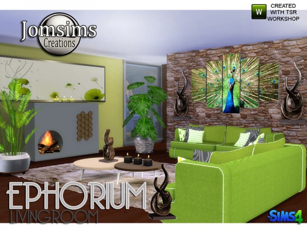  The Sims Resource: Ephorium Livingroom by jomsims