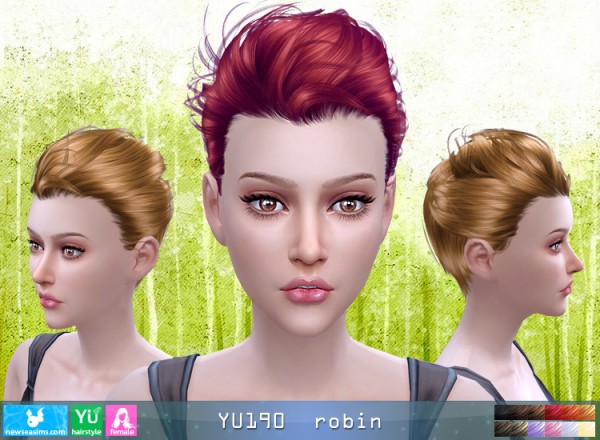  NewSea: YU 190 Robin donation hairstyle for female
