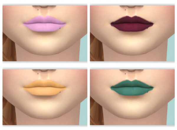  Simsworkshop: Thick & Smooth Lipstick  by Annabellee25
