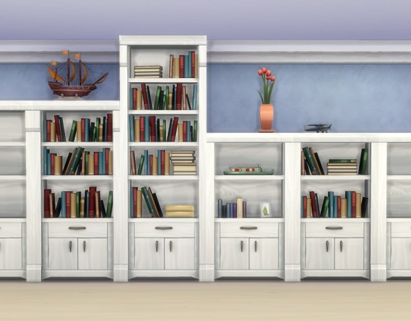 Mod The Sims: Muse Shelf Add Ons by plasticbox