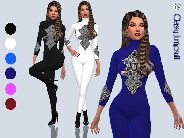  The Sims Resource: Classy Jumpsuit by MartyP