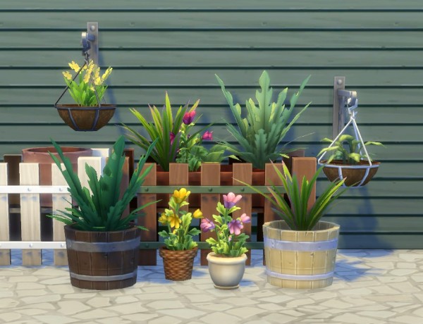  Mod The Sims: Modular Plants VI by plasticbox