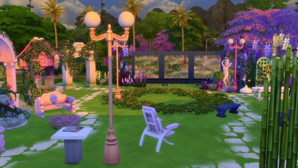  Sims My Homes: Spa Romantica