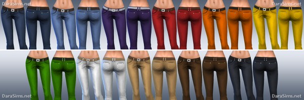  Dara Sims: Female jeans