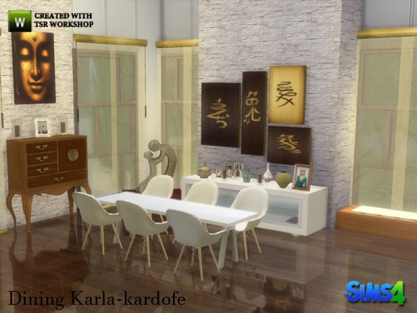  The Sims Resource: Dining Karla by Kardofe