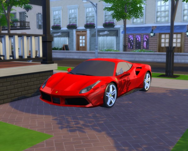  Sims 4 Studio: Ferrari 488 GTB and Jaguar C X75