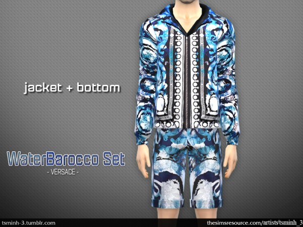  The Sims Resource: Water Barocco Set