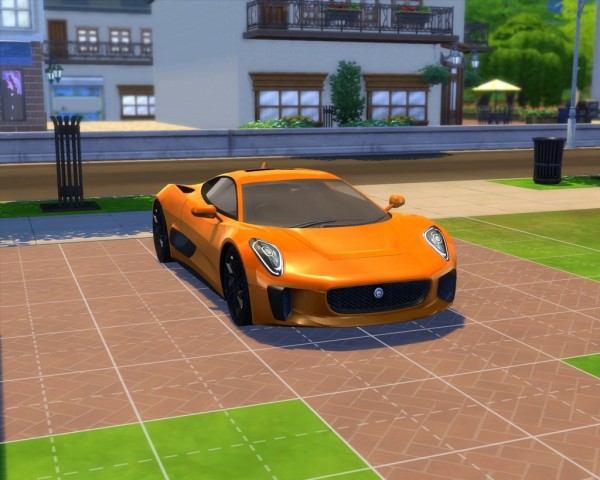  Sims 4 Studio: Ferrari 488 GTB and Jaguar C X75