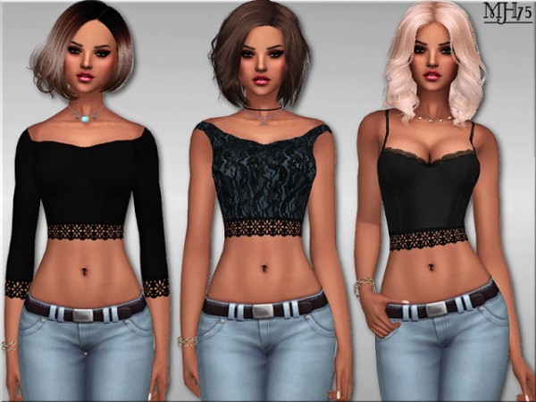 Sims Addictions: Various Tops 5