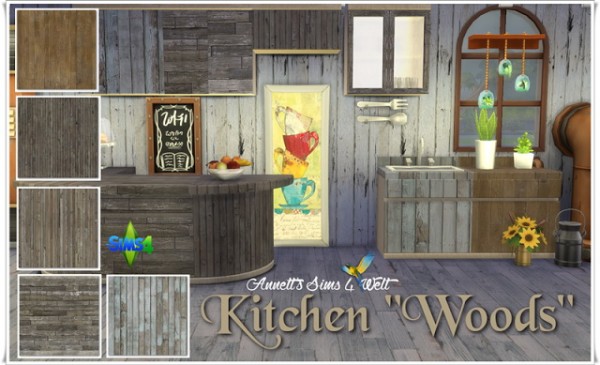  Annett`s Sims 4 Welt: Kitchen Woods