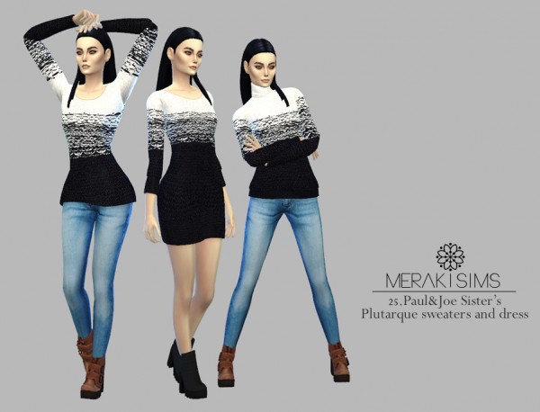  Merakisims: Plutarque sweaters and dress