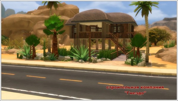 Sims 3 by Mulena: On Piles house