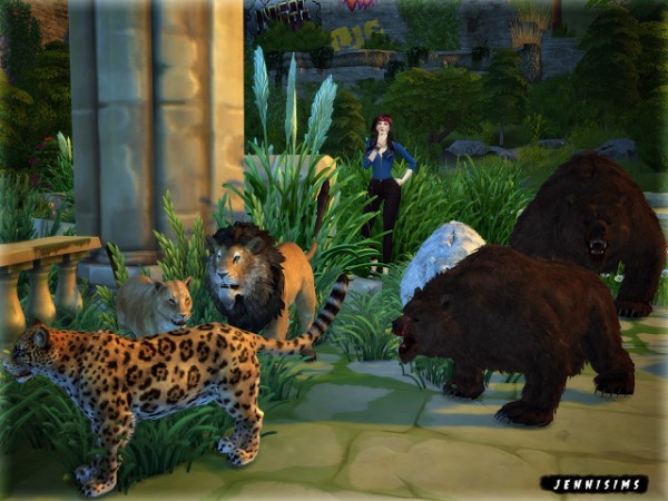  Jenni Sims: Decoration Vol14: Bear, Jaguar, Lion
