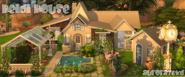  Sims My Homes: Heidi house