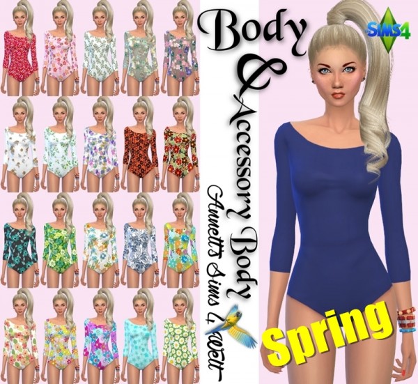  Annett`s Sims 4 Welt: Body & Accessory Body Spring