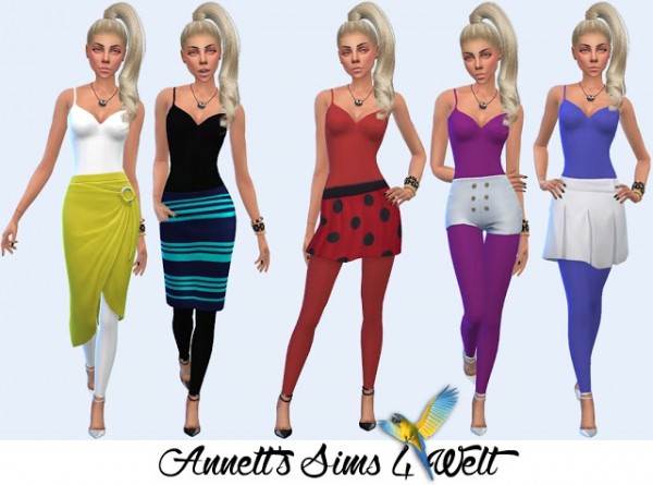  Annett`s Sims 4 Welt: Accessory Jumpsuits Uni