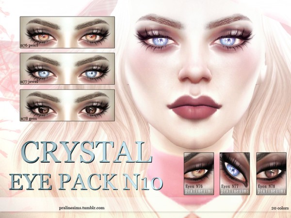  The Sims Resource: Crystal Eye Pack N10 by Pralinesims