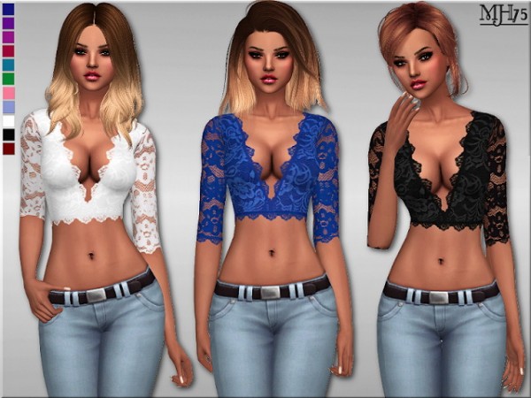  Sims Addictions: Various Tops 4