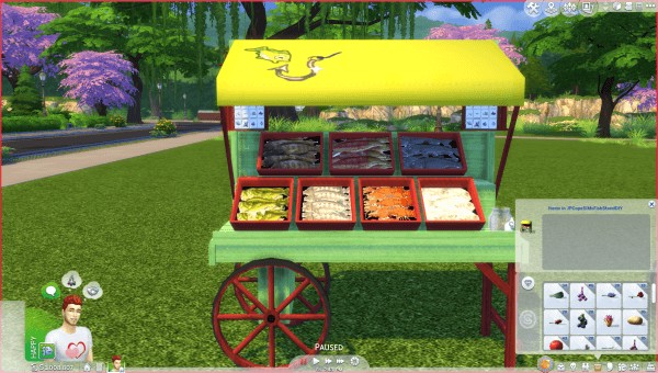  Simsworkshop: Fish Stands by JPCopeSIMs