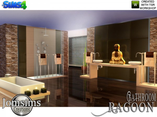  The Sims Resource: Ragoon Zen Bathroom by Jomsims