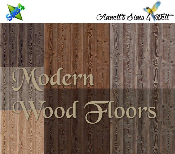  Annett`s Sims 4 Welt: Modern Wood Floors