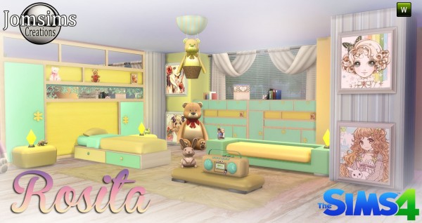  Jom Sims Creations: Rosita kidsroom
