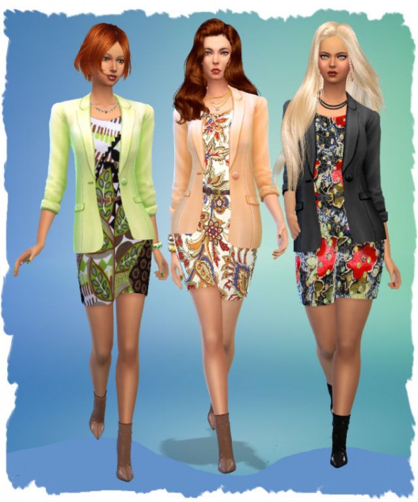  All4Sims: Jack dress