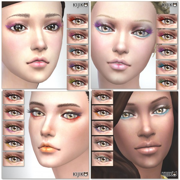 eyelashes for sims 4 cc