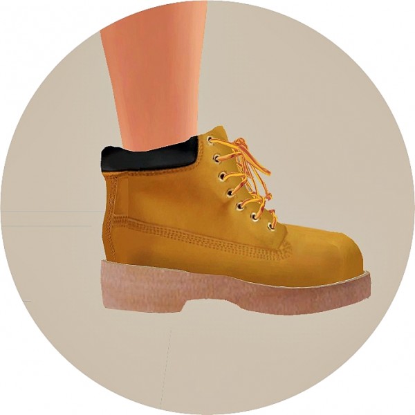  SIMS4 Marigold: Hiking Boots