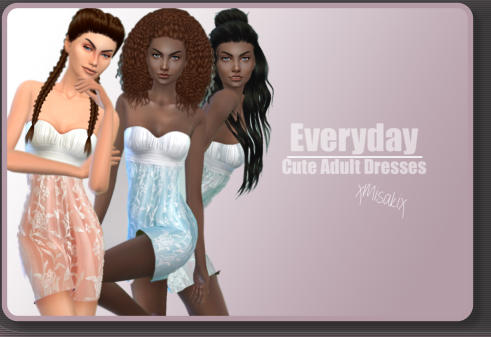  Xmisakix sims: Chef’s Aprons for your Business and dress