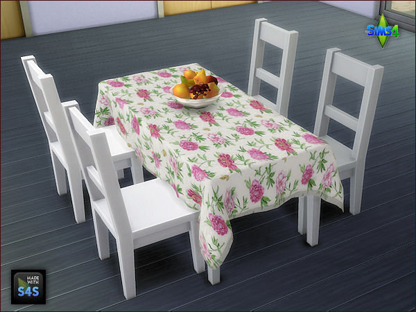  Arte Della Vita: Set with 6 rectangular and set with 6 round tableclothes