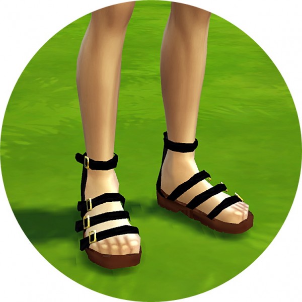  SIMS4 Marigold: Male Sandal