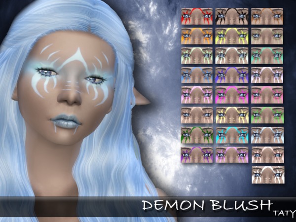  The Sims Resource: Demon Blush by Taty